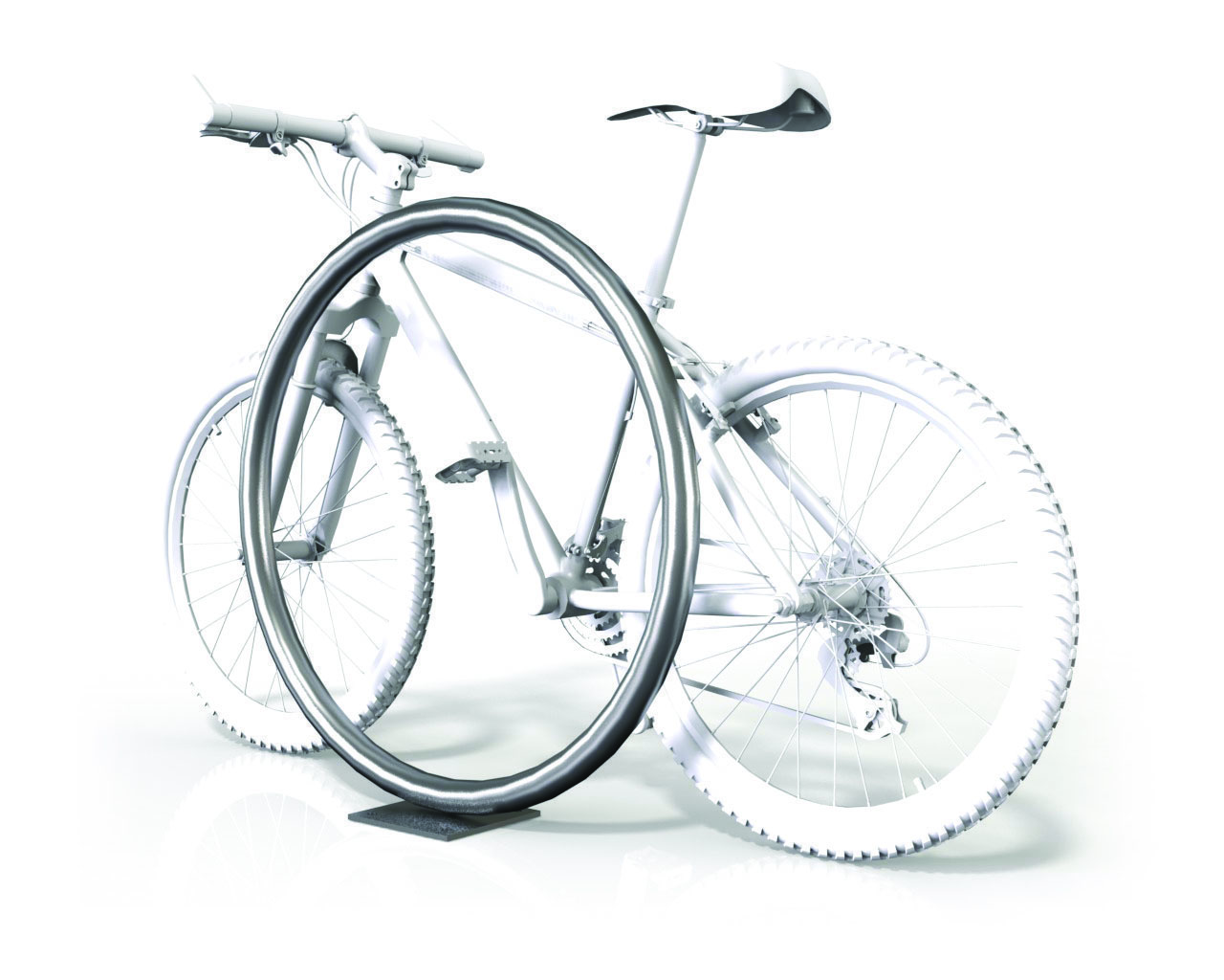 Riel Circular 2 bicicletas