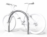 Bicicletero U invertida 2 bicicletas - Fijo