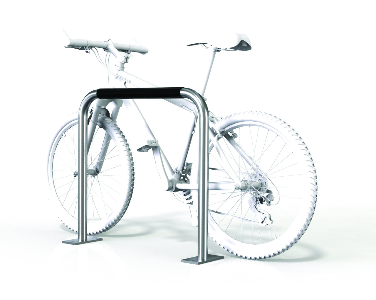 Corchete 2 bicicletas BR11B - Placa base