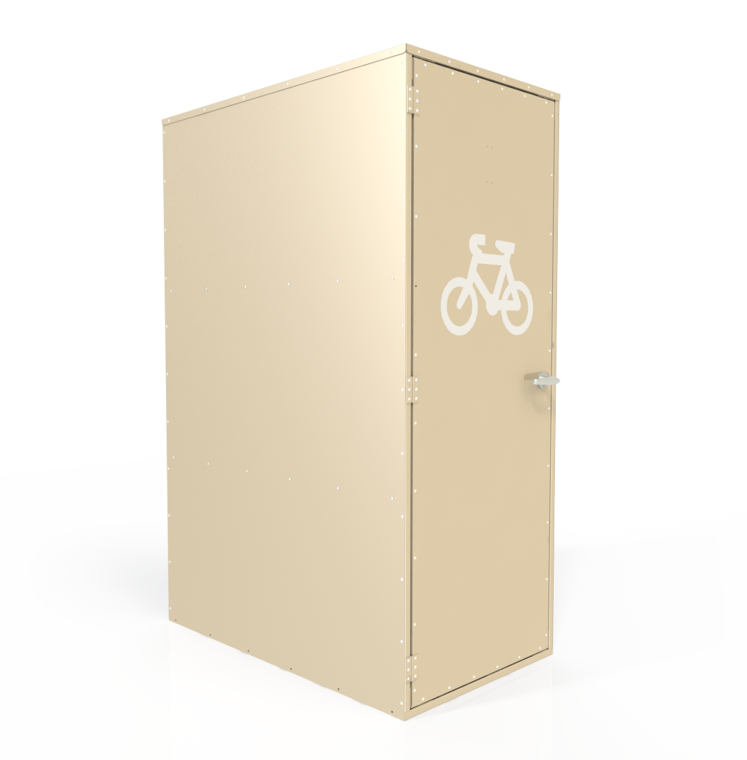 Locker de bicicletas vertical